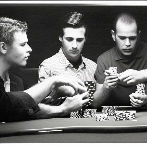 The image shows a group of people playing poker in a casino. The players are focused on their cards and the chips in front of them, showing the intense concentration and excitement of a poker game. The image illustrates the long history of poker events